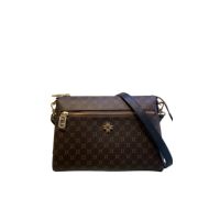 BOLSA TIRACOLO MÉDIA  MONOGRAMA 